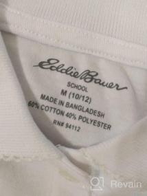 img 3 attached to Eddie Bauer Girls' Polo Shirt: Explore More Styles!