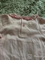 img 1 attached to Adorable Ruffled Cotton Footed Romper With Hat For Baby Girls review by Richard Carroll