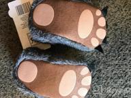 img 1 attached to Winter Infant Crib Shoes: Adorable Bear Paw Slippers For Baby Boys And Girls review by Joshua Jemison