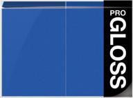 стандартные футляры ultra pro eclipse gloss — pacific blue (100 шт. в упаковке) для улучшенной защиты карт логотип