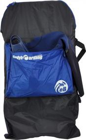 img 1 attached to EBodyboarding Standard Bodyboard Backpack Bag: The Ideal Day-Use Bag For Adults And Kids For Boogie Or Skimboarding