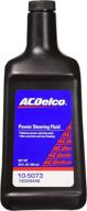 🔧 high-quality acdelco dch10-5073 oem 19329448 power steering fluid - 32 oz: optimize steering performance logo
