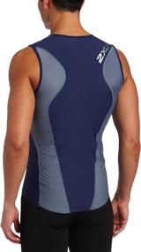 img 1 attached to 2XU Mens Long Distance Singlet Men's Clothing ~ Shirts