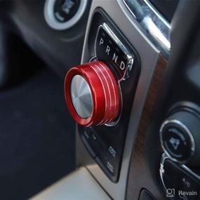 img 1 attached to 🔧 Voodonala Aluminum Gear Shift Switch Knob Cover for 2013-2017 Dodge RAM: Stylish and Durable Upgrade!