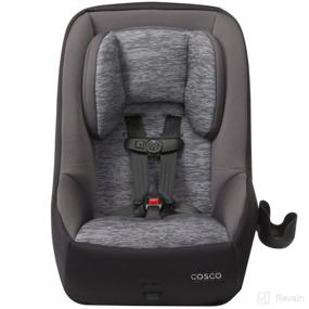 img 3 attached to 🚗 Cosco Mighty Fit 65 DX Convertible Car Seat: Stylish Heather Onyx Gray Design