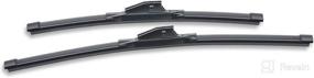 img 3 attached to TRICO White® 26 Inch &amp; 17 Inch Pack of 2 Extreme Weather Winter Automotive Replacement Windshield Wiper Blades: Easy Install &amp; Superior Road Visibility for My Car (35-2617)