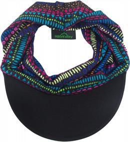 img 1 attached to Women'S UV Protective Sun Visor Headband - Hikevalley EV06 Design