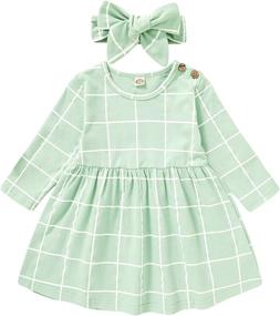 img 4 attached to 👑 Adorable Mini Honey Infant Princess Dresses - Perfect for Little Girls' Clothing at Dresses!