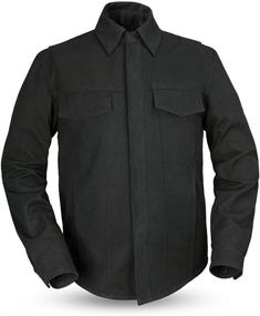 img 2 attached to First Manufacturing Company Mercer Canvas Motorcycle Shirt for Men
