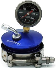 img 4 attached to 🔍 High-Quality Turbo Boost Leak Testers with 2.5" End Cap - Premium 6061 Billet Aluminum Build - Equipped with Tire Schrader Valve for Optimal Testing - Includes 30 PSI Boost Gauge