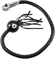 🏍️ motorcycle get back whip with ball - biker whip 36", enhanced handlebar accessories for optimal motorbike performance логотип