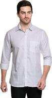 fabusa cotton business regular chambray men's clothing ~ shirts logo