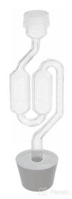 img 2 attached to Get 3ct. S-Shape Airlock with #6 Stopper Set of 3 (Bubble Airlock) – Enhanced Brewing Experience
