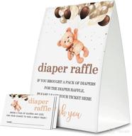 diaper raffle tickets balloon showers logo