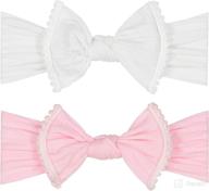 👶 discover the perfect baby headbands: super stretchy knot headbands for newborns and baby girls - your new favorites! логотип
