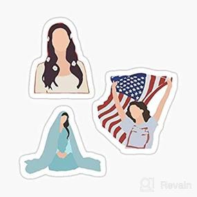 img 3 attached to Lana Del Rey 3PACK Sticker