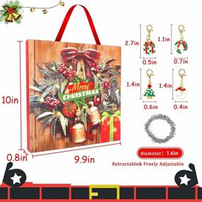 img 2 attached to DIY Christmas Bracelet Pendant 2022 Countdown Calendar 24 Days Xmas Ornaments Surprise Toys Gifts For Girls Kids Children Teens Women