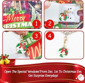 img 1 attached to DIY Christmas Bracelet Pendant 2022 Countdown Calendar 24 Days Xmas Ornaments Surprise Toys Gifts For Girls Kids Children Teens Women