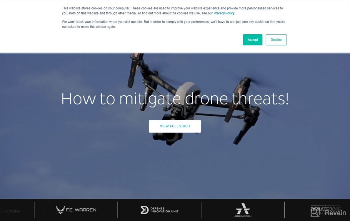 img 1 attached to Dedrone DroneTracker review by Chris Peck
