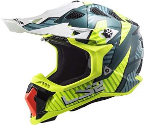 img 4 attached to Revolutionize Your Off-Road Experience with LS2 Helmets MX-Off Road Subverter Evo Helmet