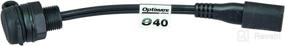 img 2 attached to 🔌 OptiMATE CABLE, O-40s, Weatherproof SAE Power Point for Bulkhead/Panel Mounting