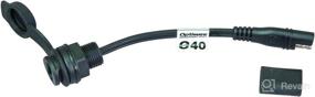 img 1 attached to 🔌 OptiMATE CABLE, O-40s, Weatherproof SAE Power Point for Bulkhead/Panel Mounting