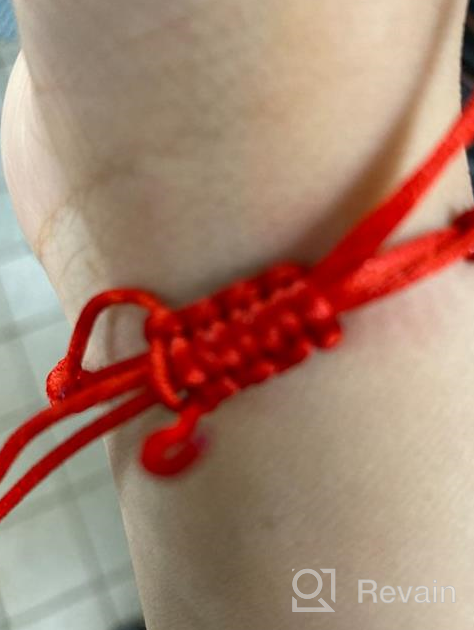 img 1 attached to 🔴 The Ultimate Feng Shui Red String Bracelet with Double Pi Xiu/Pi Yao and Golden Wealth Ingots: Experience Unmatched Wealth Attraction and Good Luck review by John Duffield