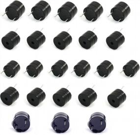img 2 attached to 24PCS Tatoko Super Loud DC 5V Active Alarm Buzzer 12X9.5Mm - Continuous Sound Electronic 2 Terminals