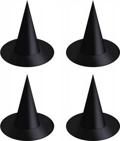 img 4 attached to Wickedly Stylish Witch Hat For An Enchanting Halloween Look