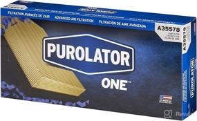 img 1 attached to 🔍 Purolator A35578 - PurolatorONE Premium Air Filter for Enhanced Performance