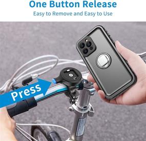 img 2 attached to SPORTLINK Metal Bike Phone Mount Car Electronics & Accessories ~ Car Electronics Accessories