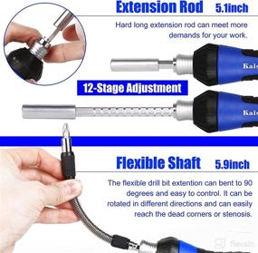 img 1 attached to 🔧 87-Piece Ratcheting Screwdriver Set with Magnetic Bit Holder, 77 Bits, Drive Sockets, and Portable Oxford Bag - Ideal for Home Repair, Improvement, Garage Projects