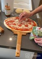 img 1 attached to Get Perfectly Baked Pizzas & More With OUII 14'' Round Premium Cordierite Pizza Stone Set For Oven/Grill! review by Mark Hobbs