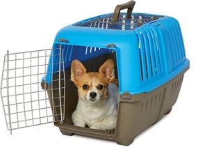 img 4 attached to 🐾 Convenient Midwest Spree Travel Pet Carrier with Effortless Assembly, No Fiddly Nuts & Bolts Unlike Competitors, Perfect for Small Dogs & Cats