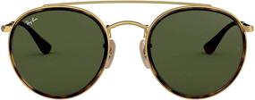 img 4 attached to Ray Ban RB3647N Double Bridge Sunglasses Men's Accessories