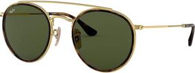 img 3 attached to Ray Ban RB3647N Double Bridge Sunglasses Men's Accessories