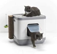 🐱 the perfect solution: moderna c802 all in one litterbox simplifies your cat's needs logo