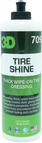 img 2 attached to 🚗 Advanced 3D Tire Shine - Grease-Free, Mess-Free Tire Dressing - Thick Water-Based Formula with Easy 16oz Application