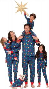 img 4 attached to PajamaGram Matching Christmas PJs For Family