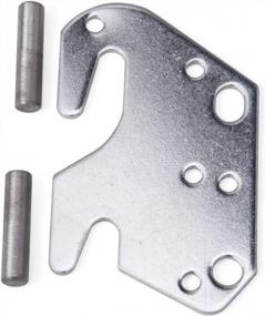 img 3 attached to Metal Claw Hook Plate Universal Wood Bed Rail Bracket - Set Of 4, By Tiewards