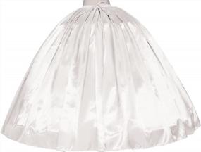 img 2 attached to Full Petticoat Vintage Crinoline 6 Hoops Skirt For Heavy Dress Gown(More Colors)