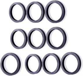 img 4 attached to 🔧 Pack of 10 Gas Spout Gaskets - Replacement Rubber Fuel Can Spout Seals for Universal Plastic 5 Gallon 10 20L Fuel Tank Spouts