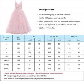 img 3 attached to Stunning Glamulice Lace Flower Girl & Bridesmaid Dresses for Weddings & Pageants