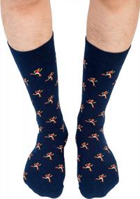 img 1 attached to Novelty Socks Gift For Dad & Mum - AUSCUFFLINKS Fun, Quirky & Happy Present!