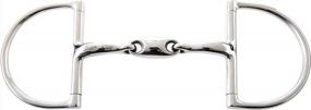 img 1 attached to Korsteel JP Hunter Dee Snaffle Bit: Durable Stainless Steel With Oval Link For Comfortable Riding