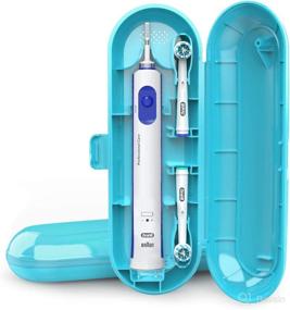 img 4 attached to 🚀 CNVOILA Travel Electric Toothbrush Case: Convenient On-the-Go Oral Care Solution