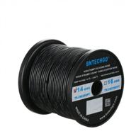 bntechgo 14 gauge silicone wire spool 250 ft black flexible 14 awg stranded tinned copper wire logo