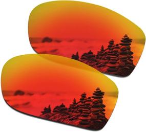 img 3 attached to SmartVLT Replacement Lenses Oakley Sunglass Men's Accessories ... Sunglasses & Eyewear Accessories