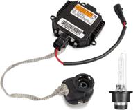 🔦 xenon hid ballast headlight control unit with igniter and d2s bulb - compatible with nissan altima, maxima, murano, 350z, 370z, gtr, infiniti g35, g37, fx35, qx56 - replaces 28474-8991a, 28474-89904, nzmns111lbna логотип