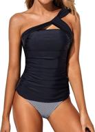 tempt me tankini shoulder swimsuits women's clothing via swimsuits & cover ups logo